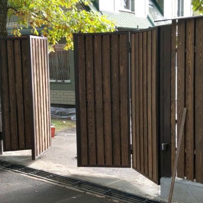 Купите и Закажите Ворота Гармошка: Лучшая Цена от 46358 руб, Установка под Ключ и Доставка в Вятских Полянах и по Области